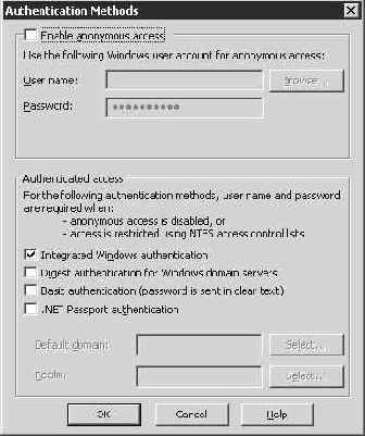 Конфигурирование и настройка Microsoft ASP.NET