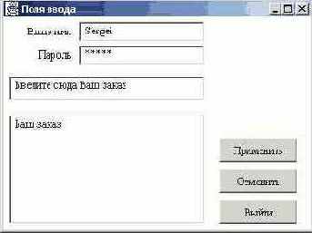 Основные компоненты