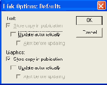   Link Options