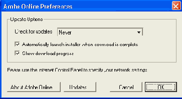   Online Preferences